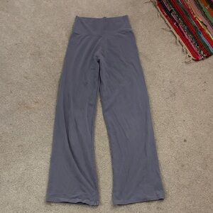 brandy melville john galt light blue fold over pants